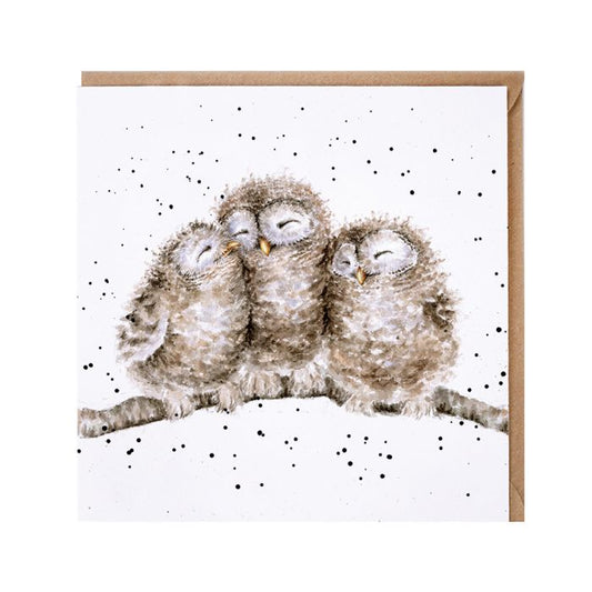 'Owl Together' Owl Card