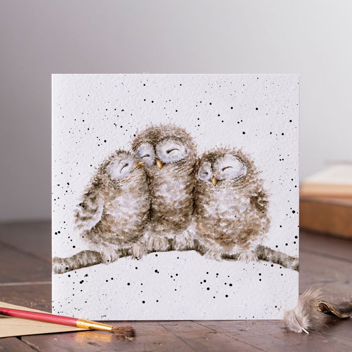 'Owl Together' Owl Card
