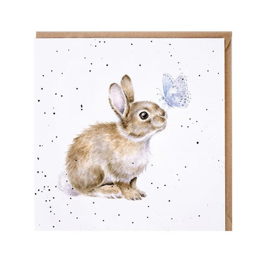 I Spy A Butterfly Rabbit Card