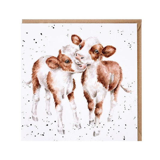 My Best Friend Cow Card
