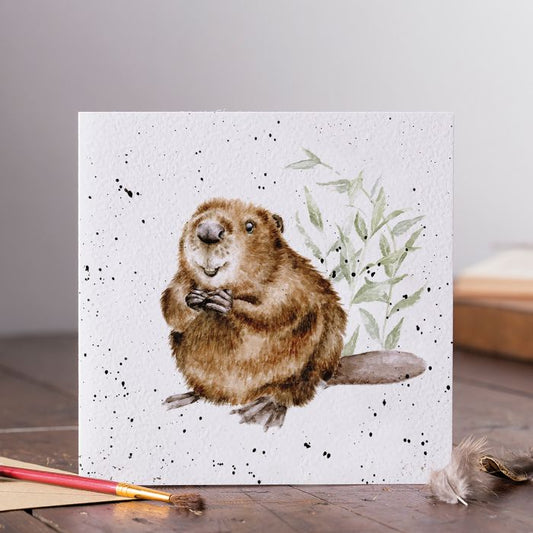 The Arborist Beaver Card