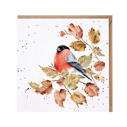 Bold & Beautiful Bullfinch Card