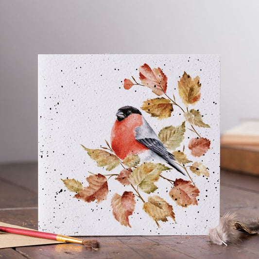 Bold & Beautiful Bullfinch Card