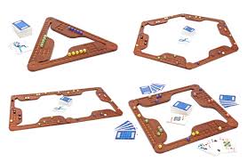 Set of gaskets and cards