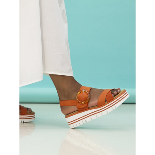 Elise Orange Sandal