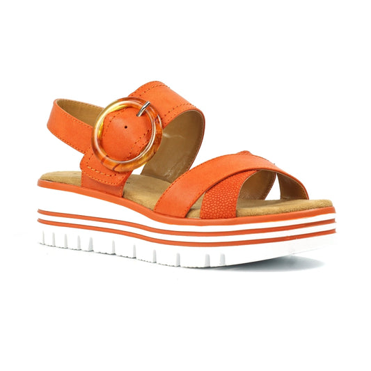 Elise Orange Sandal