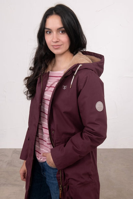 Lighthouse - Fallon Coat - Damson