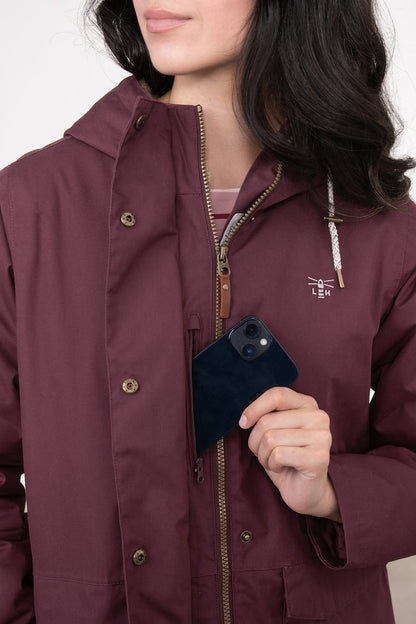Lighthouse - Fallon Coat - Damson