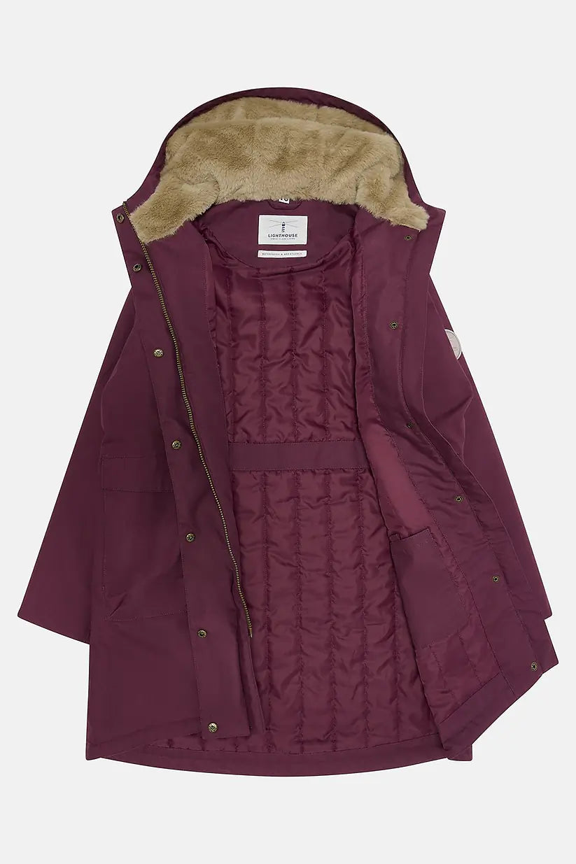 Lighthouse - Fallon Coat - Damson