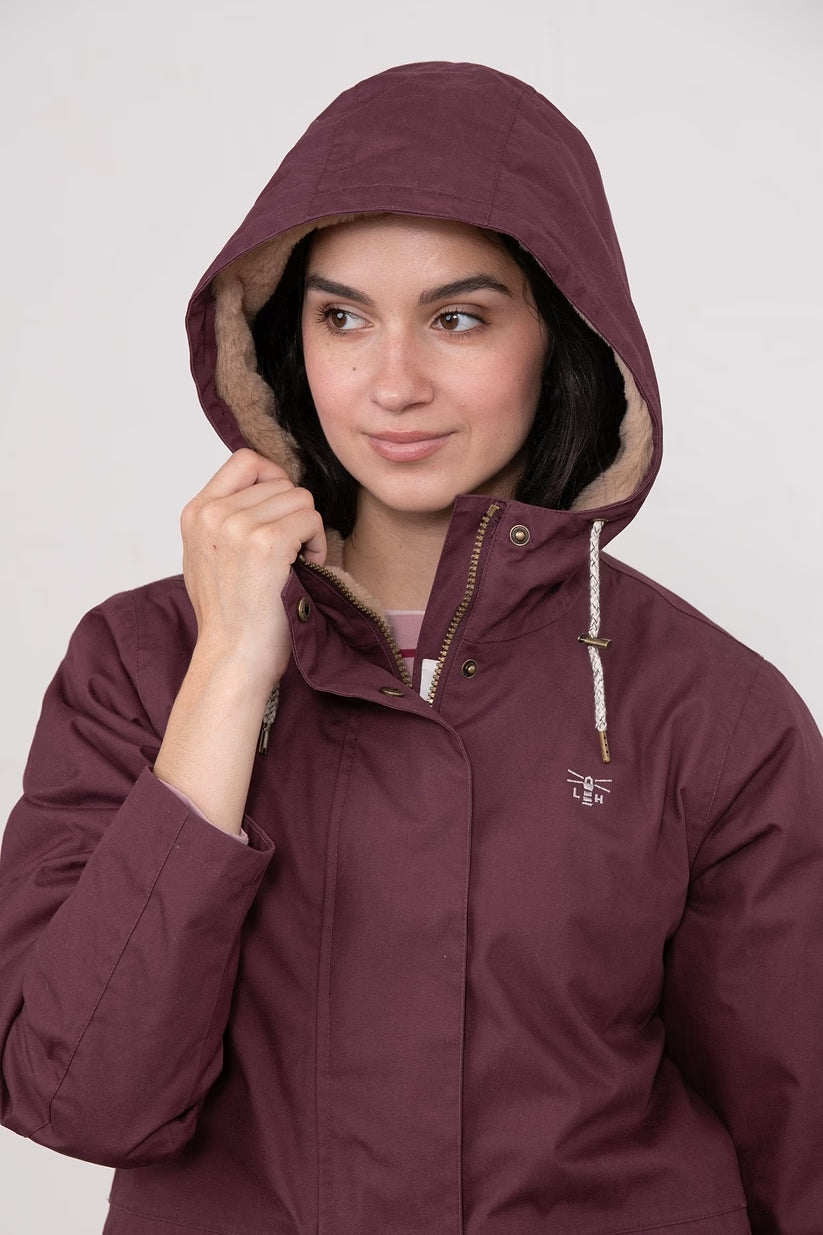 Lighthouse - Fallon Coat - Damson