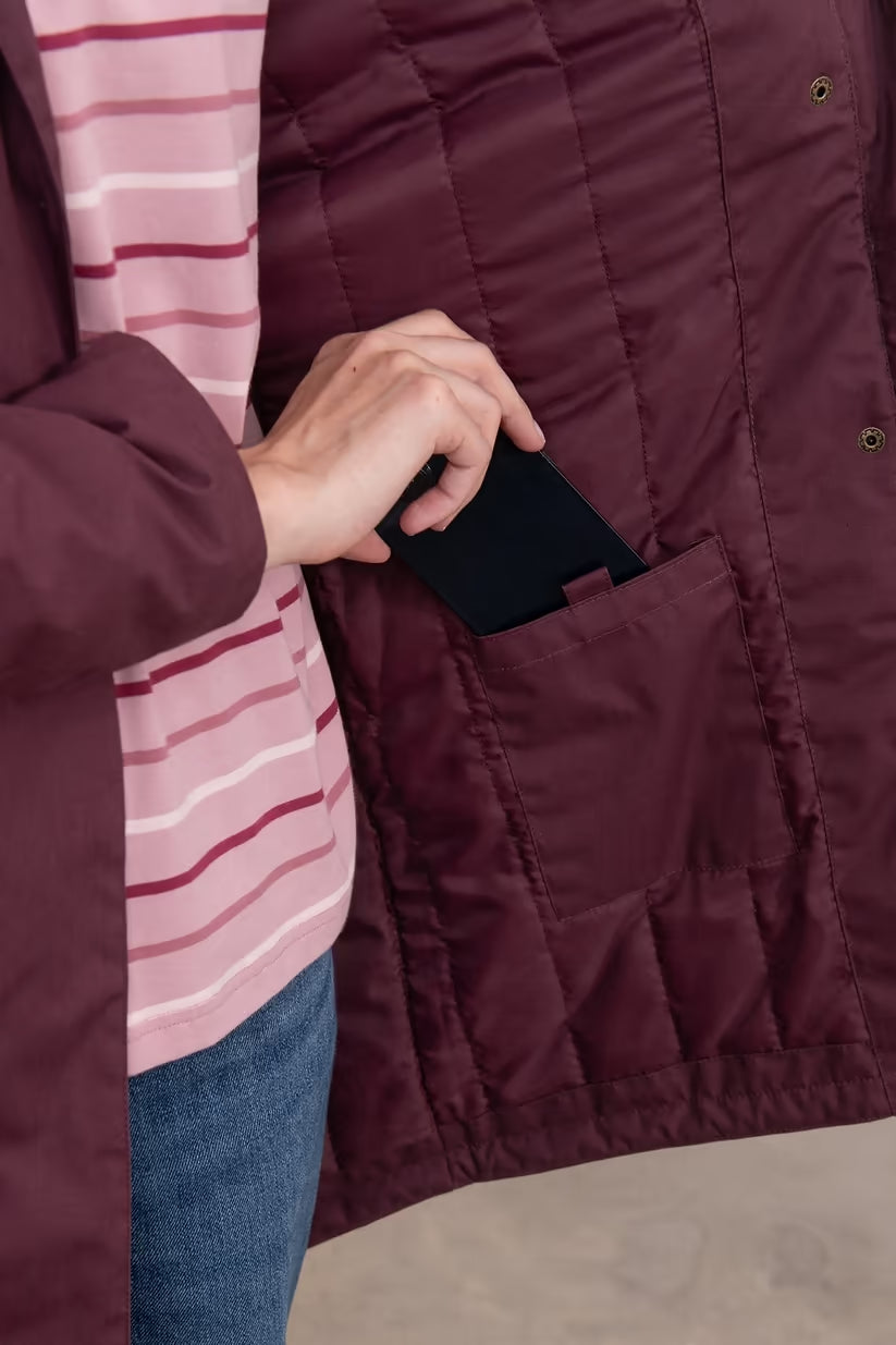 Lighthouse - Fallon Coat - Damson