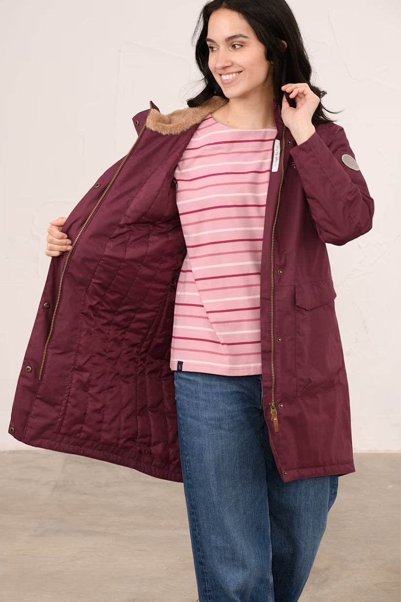 Lighthouse - Fallon Coat - Damson