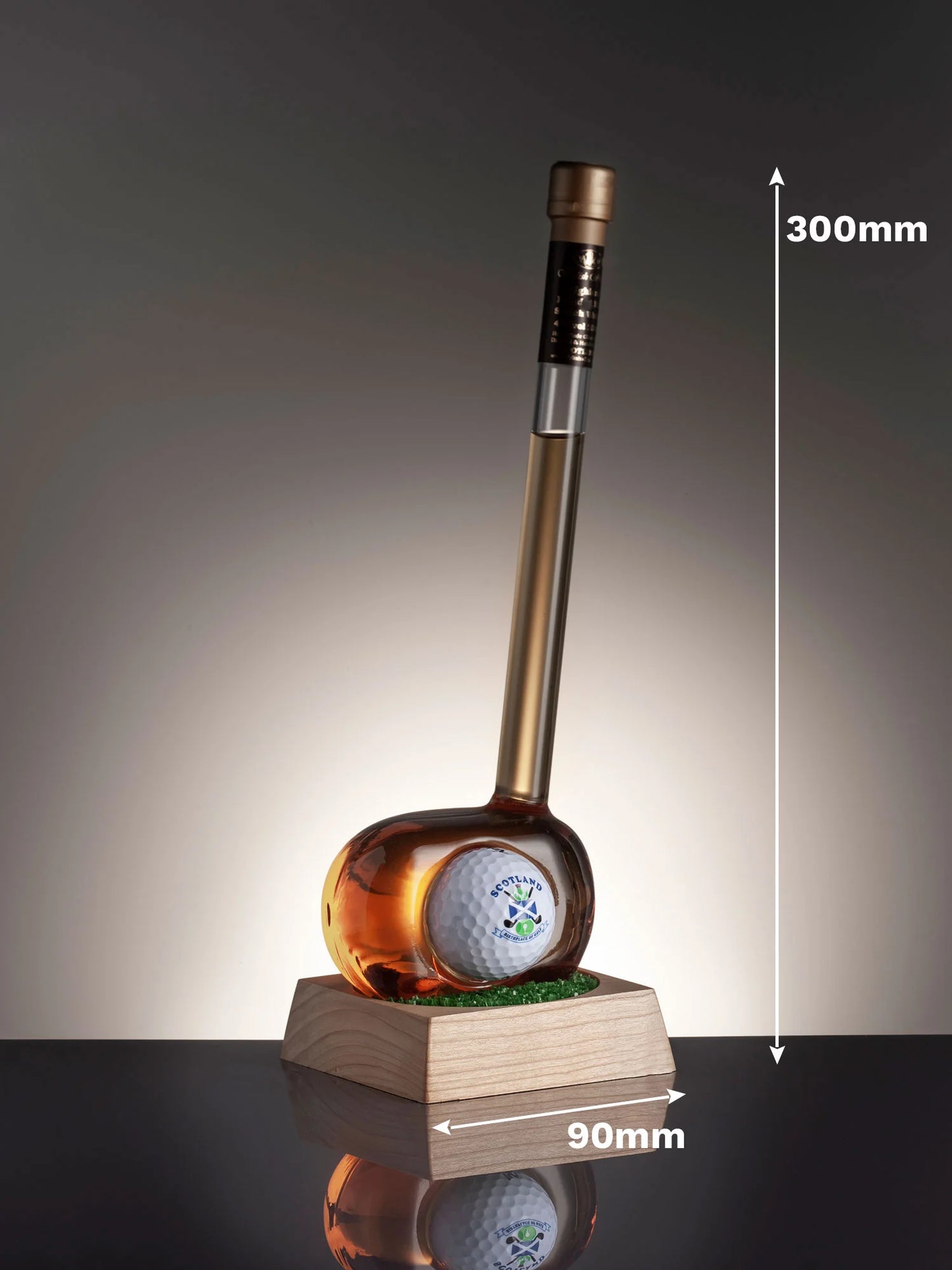Golf Club Refillable Whisky Decanter 200ml