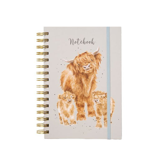 Highland Cow A5 Notebook