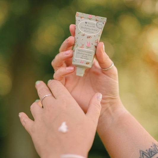 Woodland Owl & Hedgehog Mini Hand Cream