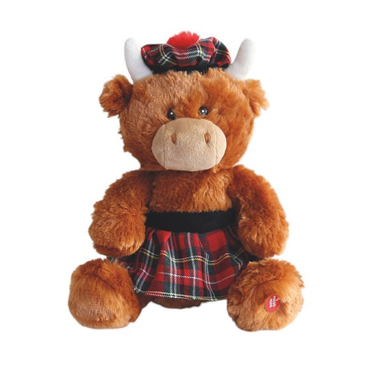 Highland Cow Singing Donald Were's Your Troosers