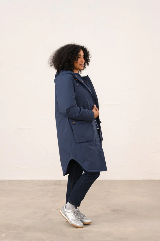 Imogen Coat - Navy