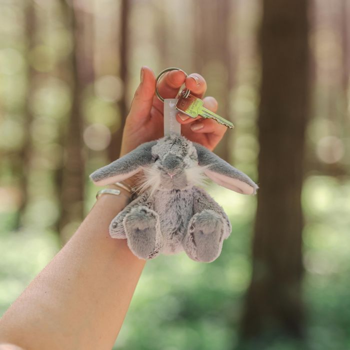 'Rosie' Rabbit Plush Keyring