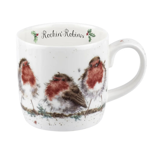 Rockin Robins Fine Bone China Mug