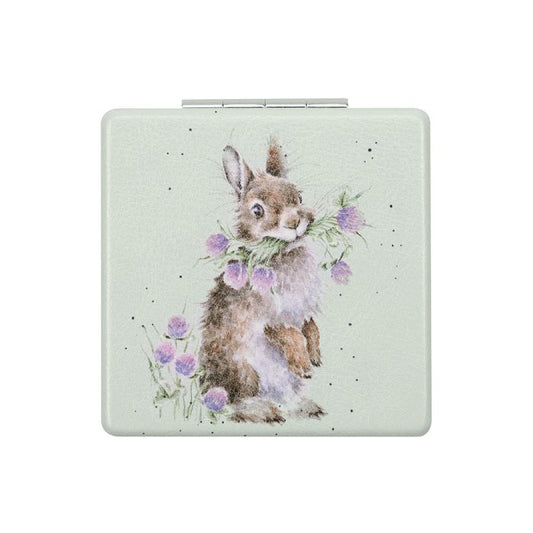 Head Clover Heels Rabbit Compact Mirror