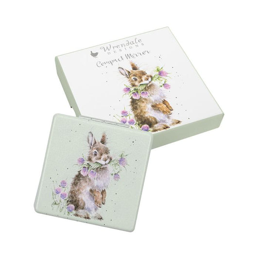 Head Clover Heels Rabbit Compact Mirror