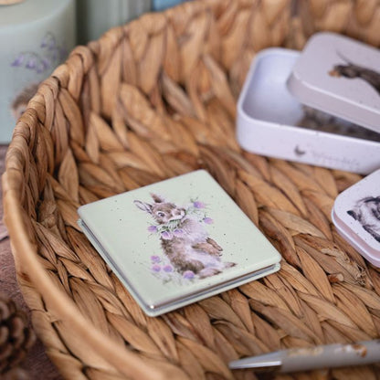 Head Clover Heels Rabbit Compact Mirror
