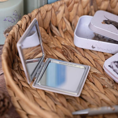 'Wisteria Wishes' Hummingbird Compact Mirror