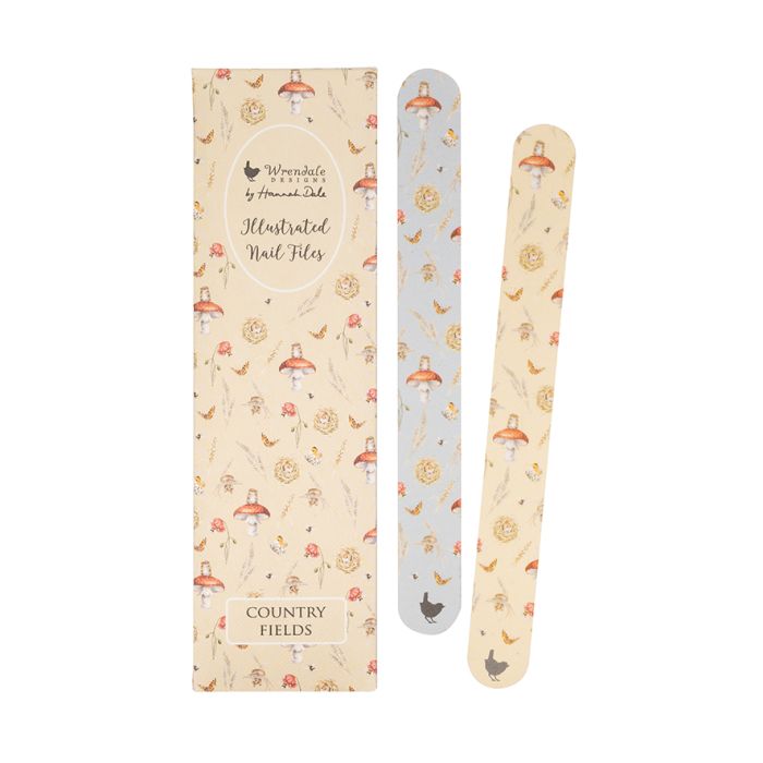 'Country Fields' Mouse Nail File Set