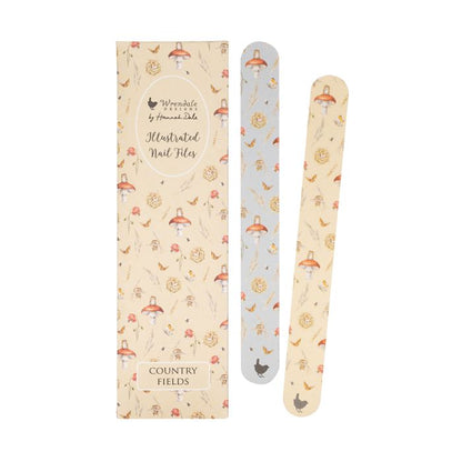 'Country Fields' Mouse Nail File Set