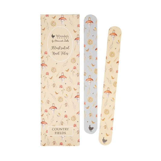 'Country Fields' Mouse Nail File Set