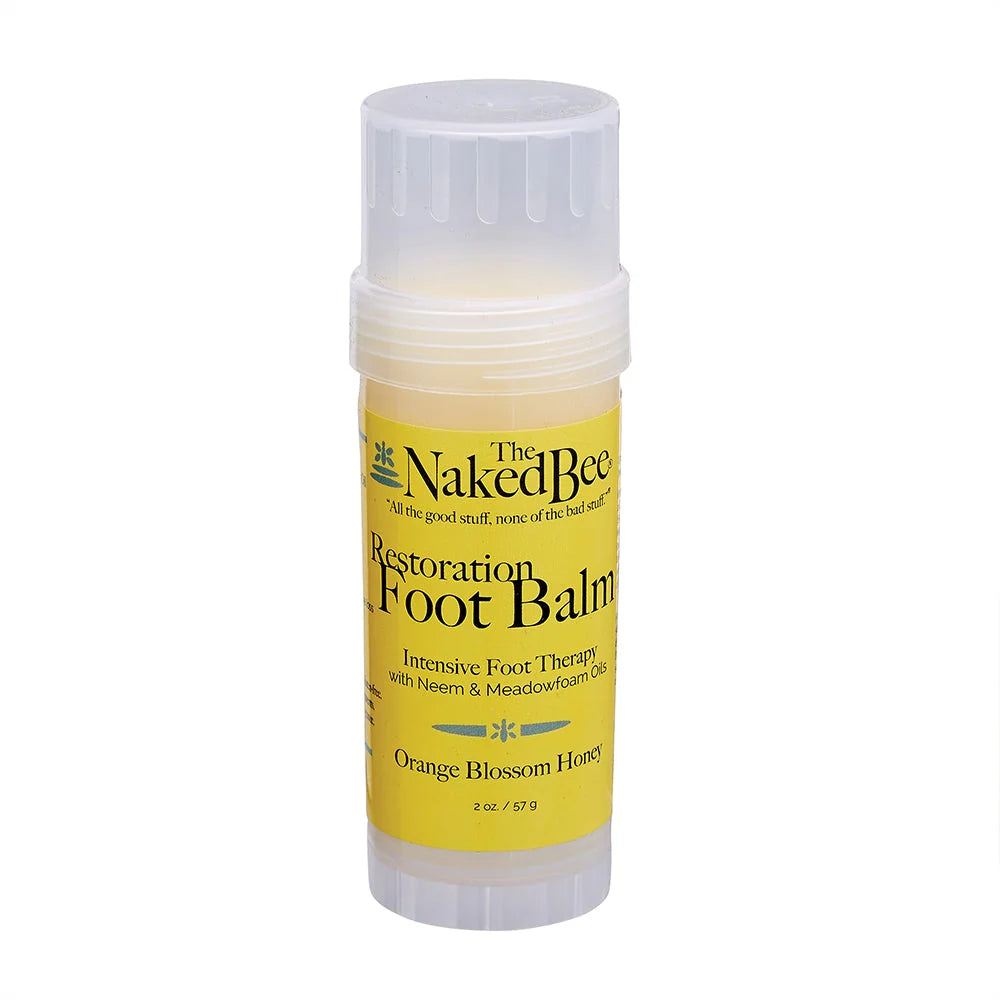 The Naked Bee - Orange Blossom Honey - Restoration Foot Balm 2oz
