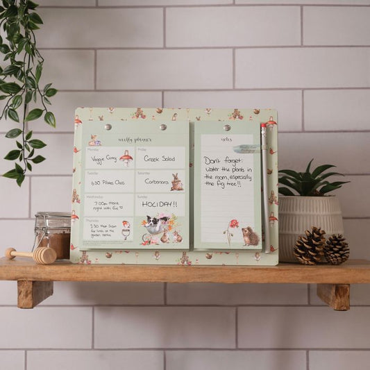 Garden Friends Weekly & Shopping Planner