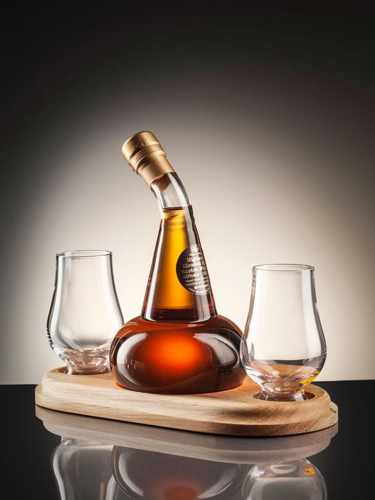 Mini Pot Still Whisky Refillable Decanter & 2 Glasses 200ml