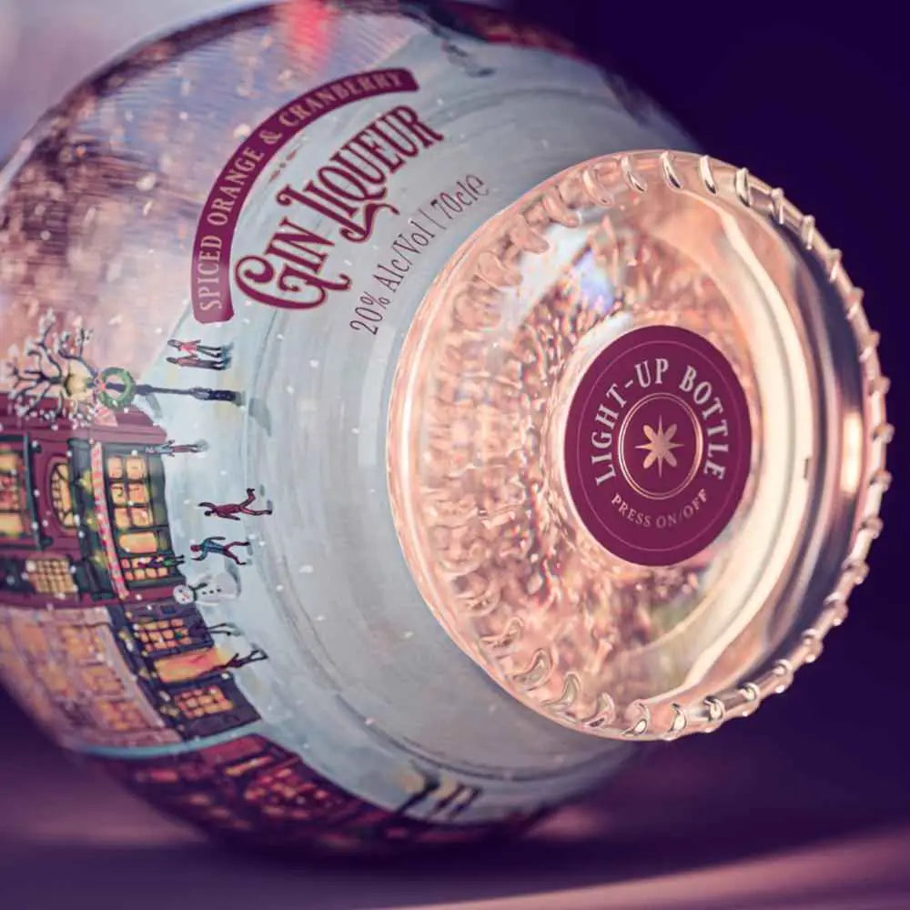 Snow Globe Spiced Orange & Cranberry Gin Liqueur 70cl