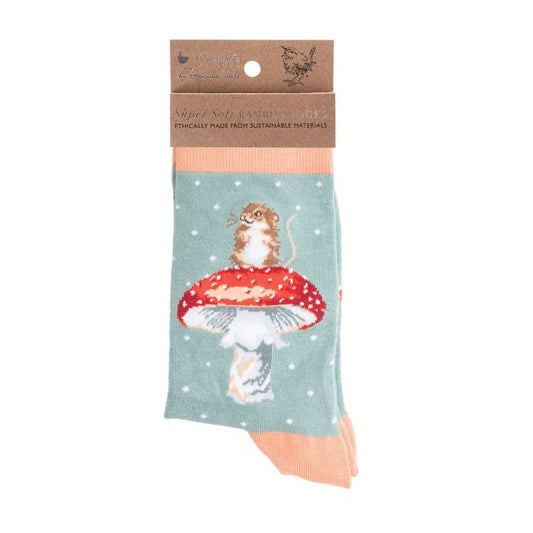 He's A Fun-Gi Mouse Socks