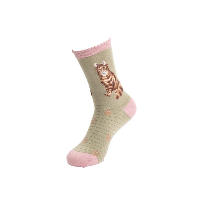 'Feline Fabulous' Cat Socks