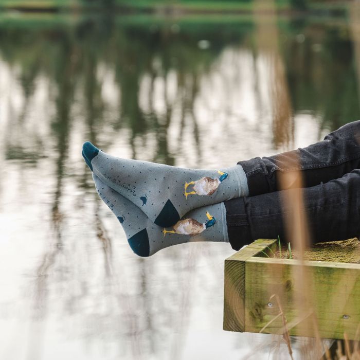 'Guard Duck' Duck Men's Socks