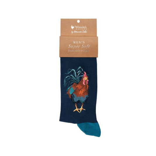 'Colours of the Rainbow' Cockerel Men's Socks