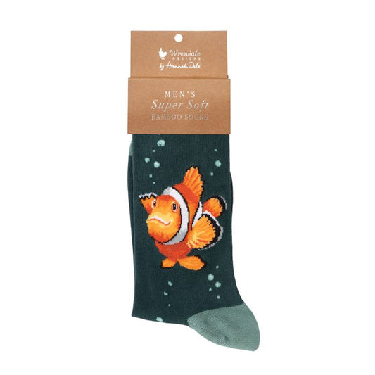 'Clowning Around' Fish Men's Socks