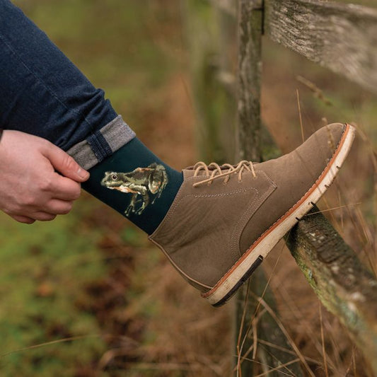 'The Happy Frog' Frog Men's Socks