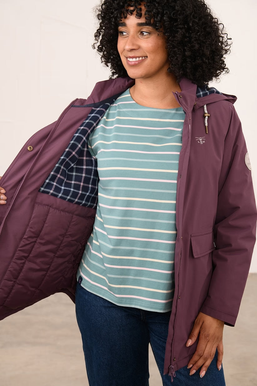 Lighthouse - Tess Coat - Damson