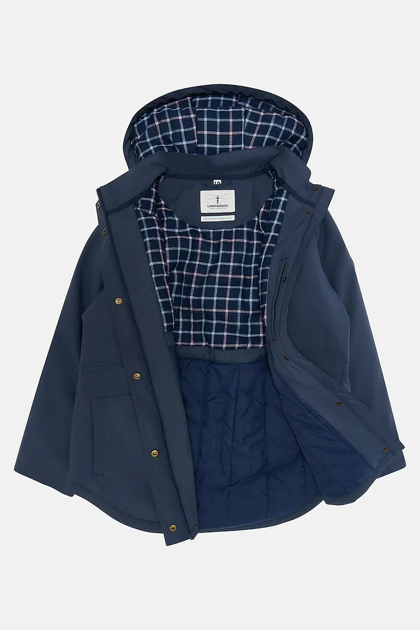 Lighthouse - Tess Coat - Navy