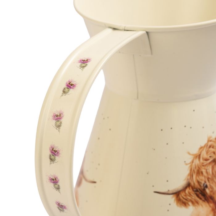 'Gentle Giants' Highland Cow Flower Jug