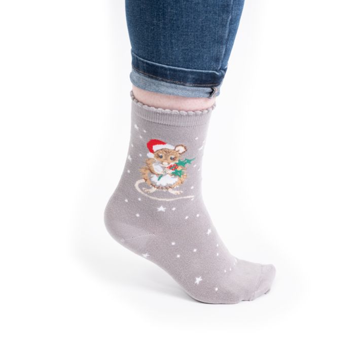'Christmouse' Mouse Socks