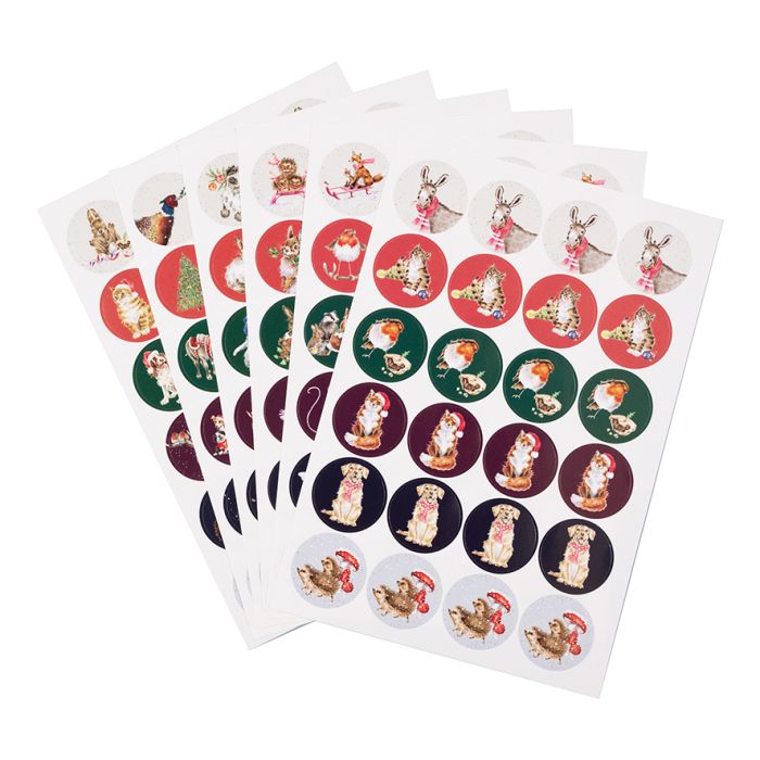 'The Country Set Christmas' Country Animal Stickers