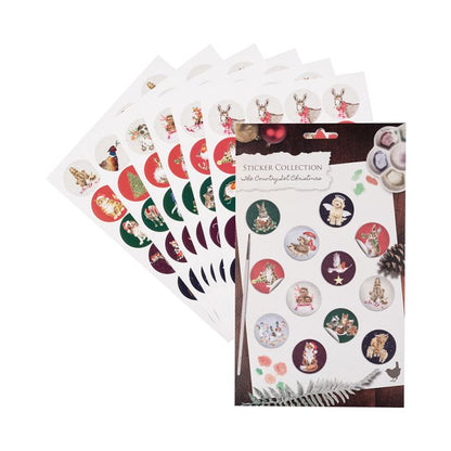 'The Country Set Christmas' Country Animal Stickers